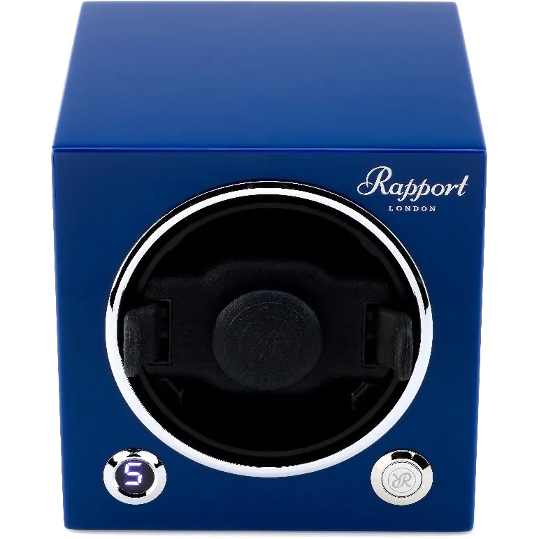 Rapport - Evolution Watch Winder Single in Blue | EVO42