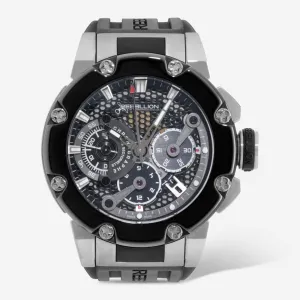 Rebellion Predator Chrono Titanium & Ceramic Automatic Men's Watch RB.PR.CH.TIBC.BK