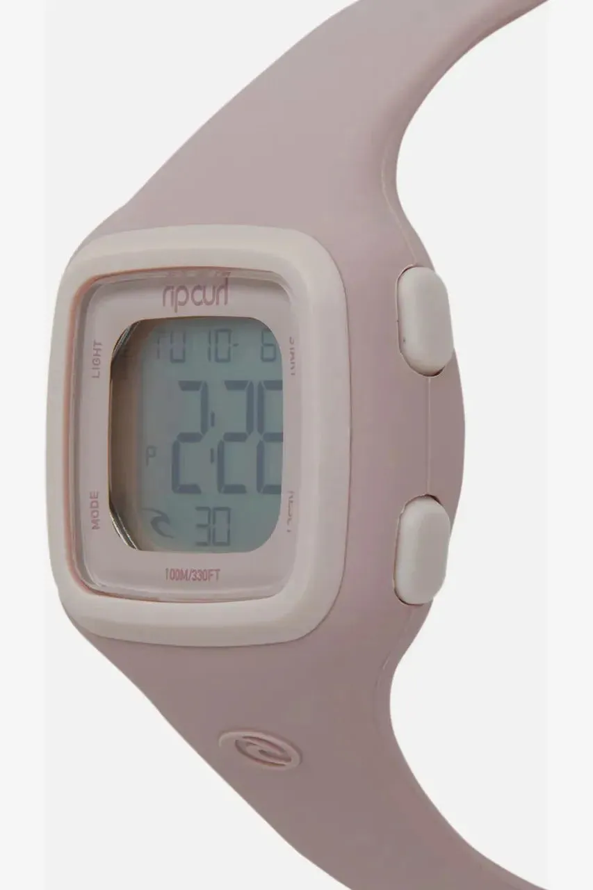 RIP CURL CANDY 2 DIGITAL SILICONE WATCH - BLUSH