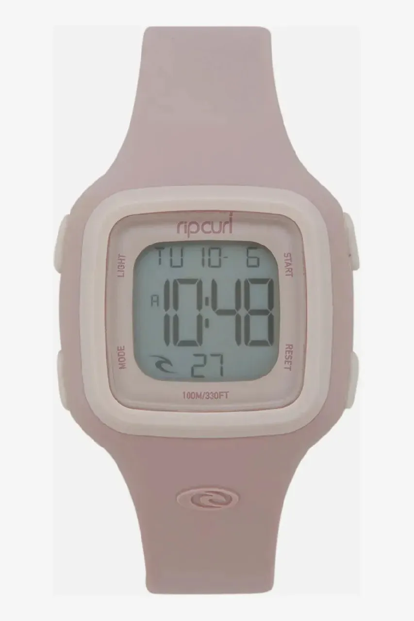 RIP CURL CANDY 2 DIGITAL SILICONE WATCH - BLUSH