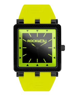 ROCKWELL THE CARBON FIBER LITE WATCH YELLOW BLACK