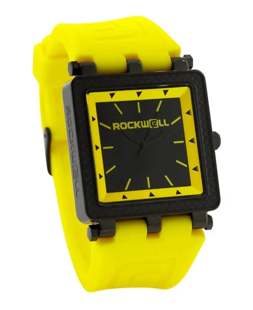 ROCKWELL THE CARBON FIBER LITE WATCH YELLOW BLACK