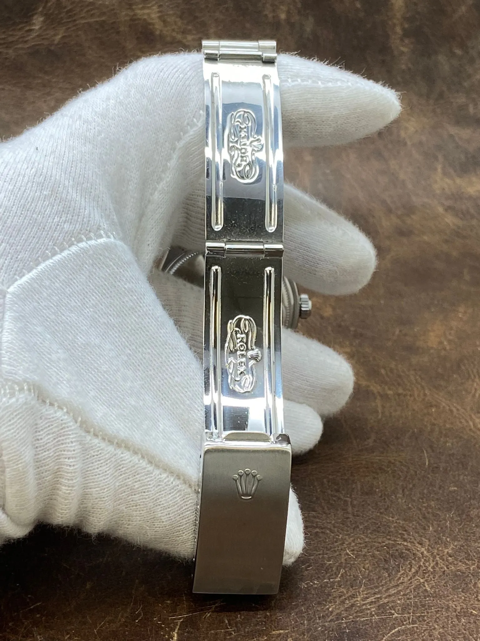 Rolex Air-King Precision 34mm 5500 Silver Dial Automatic Watch