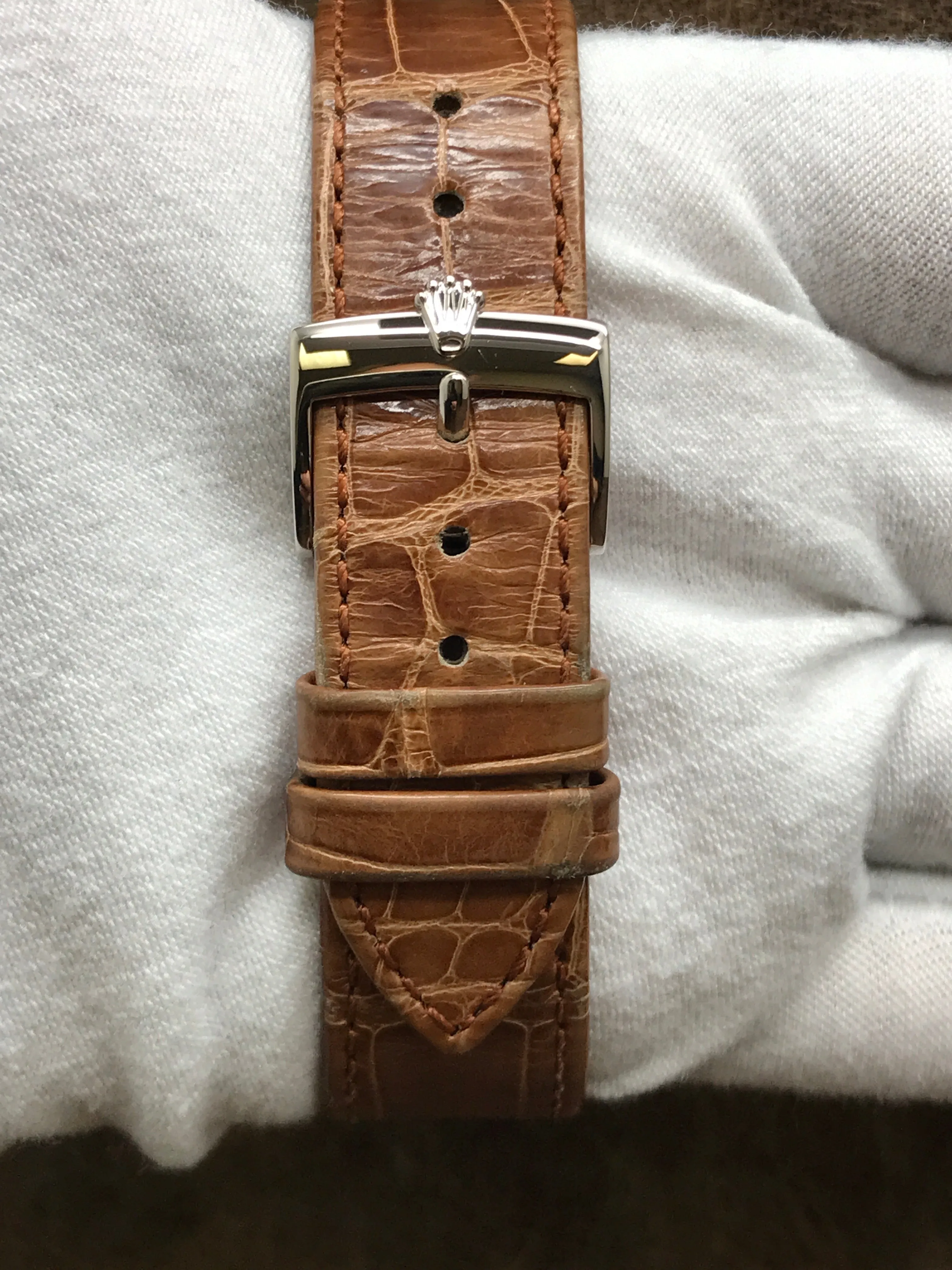 Rolex Cellini 5115 Mother of Pearl Dial Manual Wind Watch