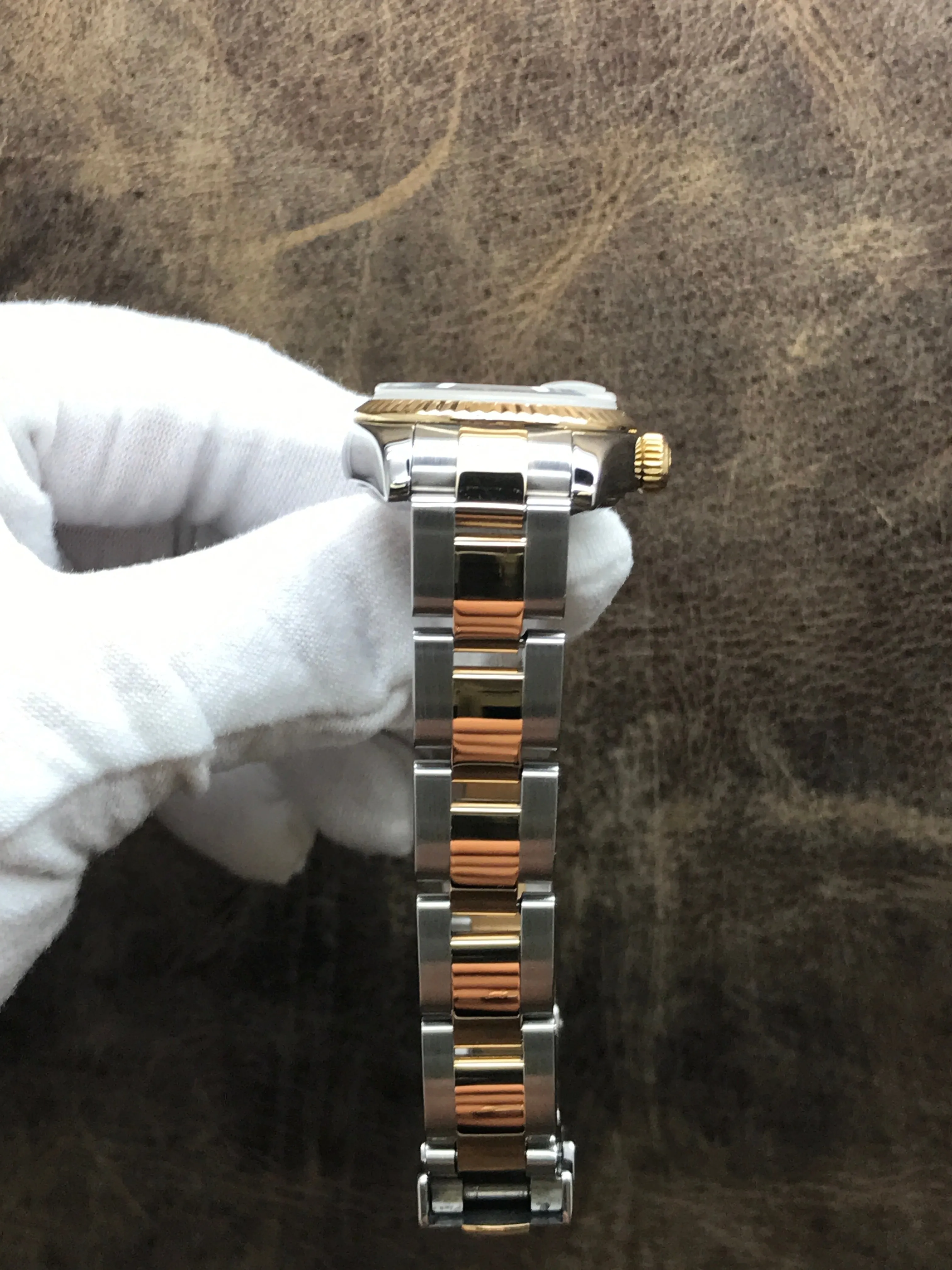 Rolex Datejust 179173 White Dial Automatic  Women's Watch