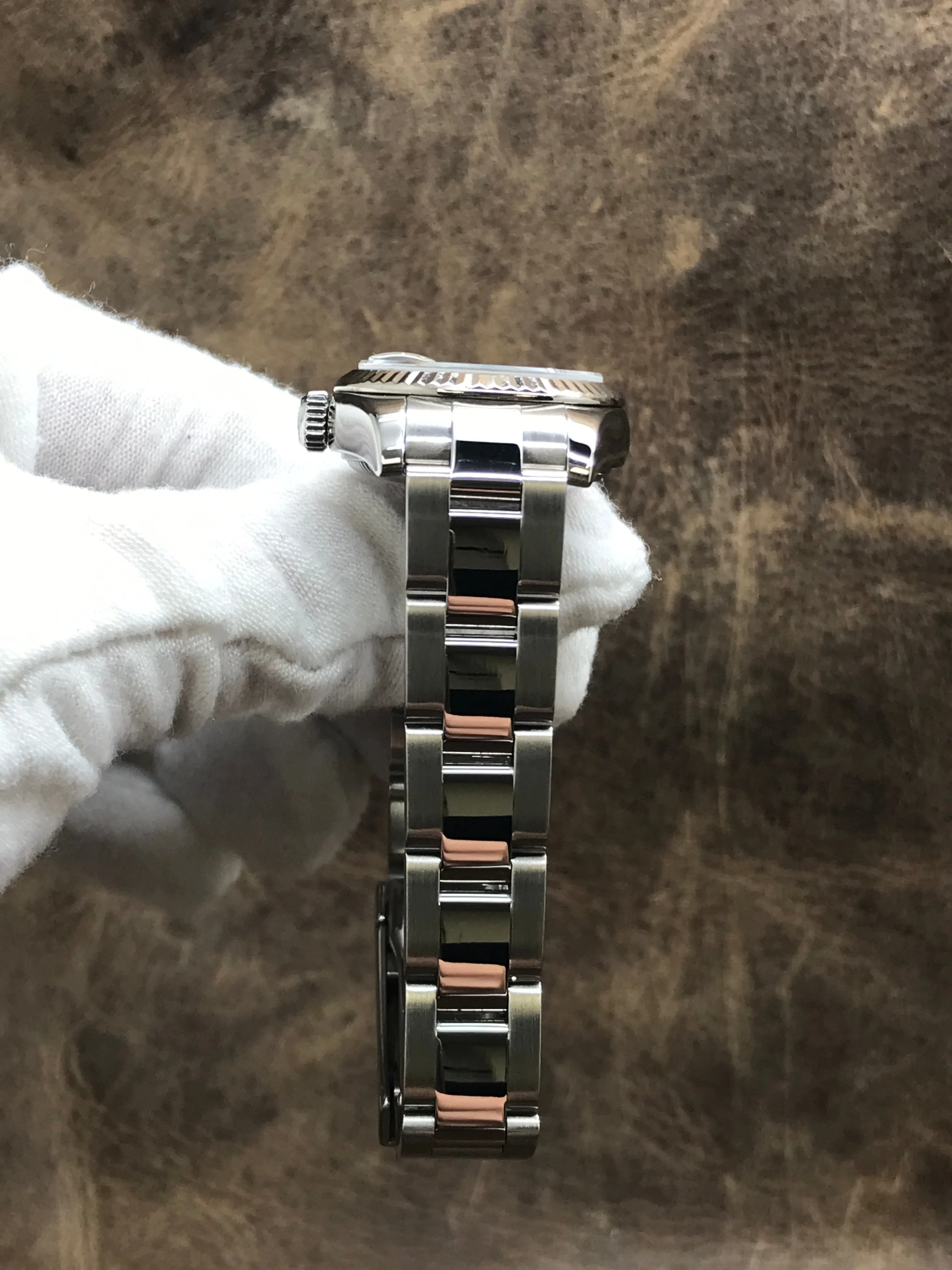 Rolex Datejust 26mm 179174 White Roman Dial Automatic Women's Watch