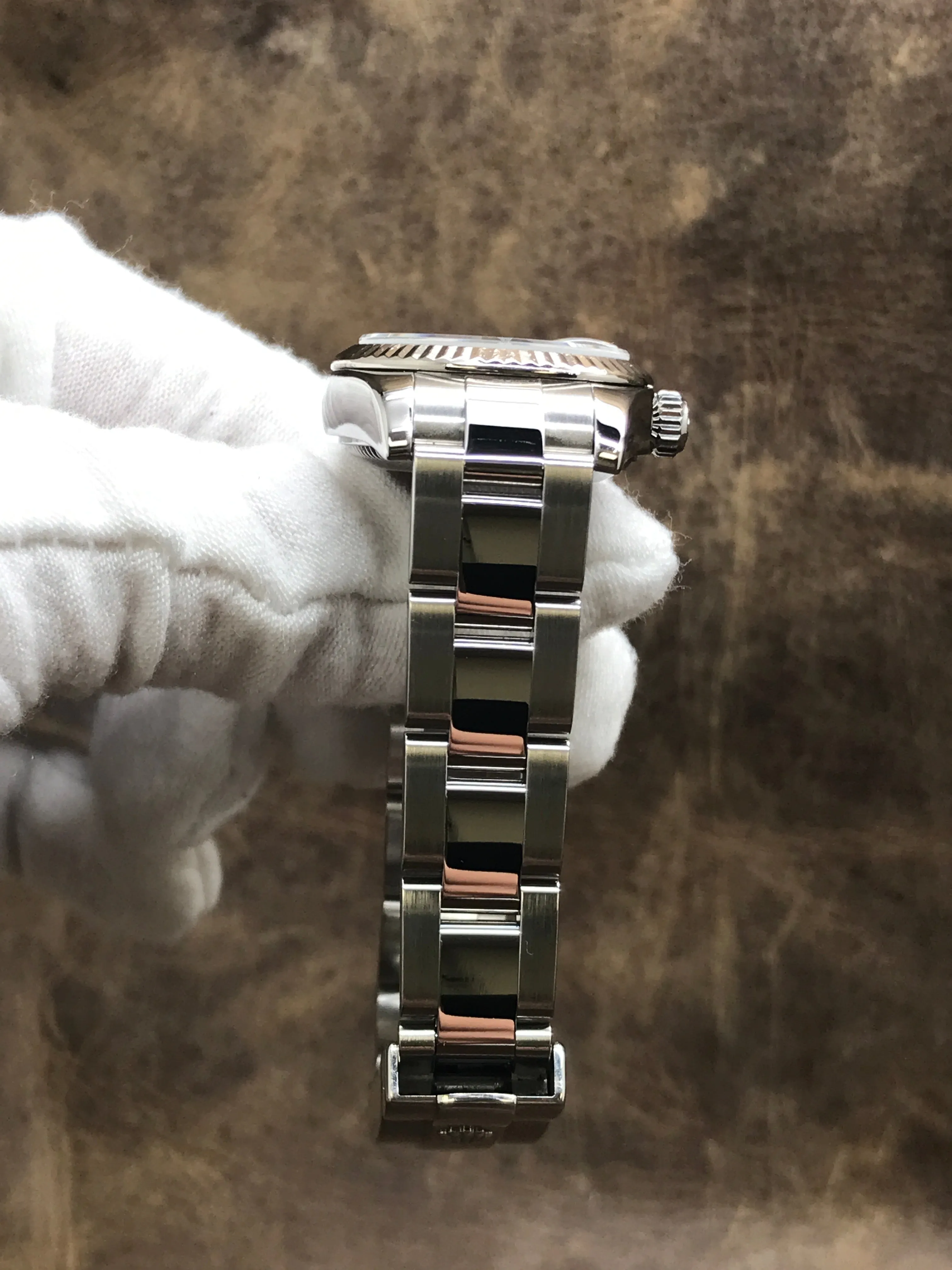 Rolex Datejust 26mm 179174 White Roman Dial Automatic Women's Watch