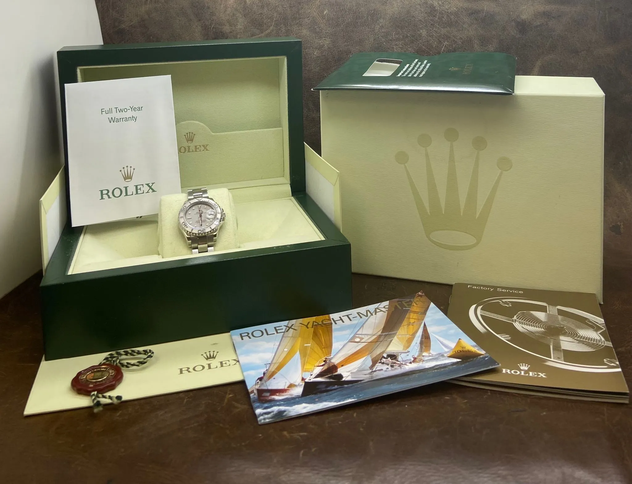 Rolex Yacht-Master 169622 Silver Dial Automatic Women's Watch