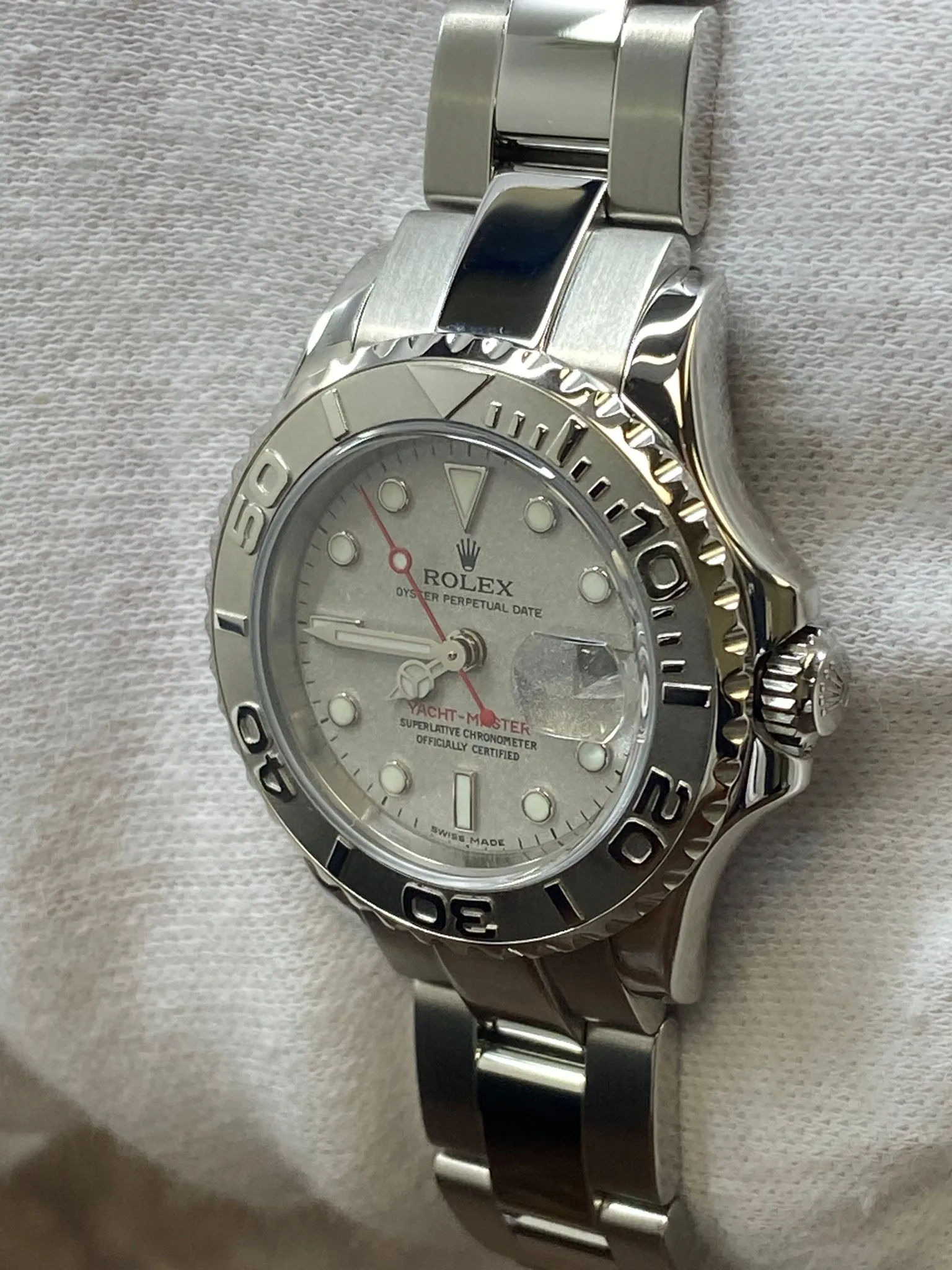Rolex Yacht-Master 169622 Silver Dial Automatic Women's Watch