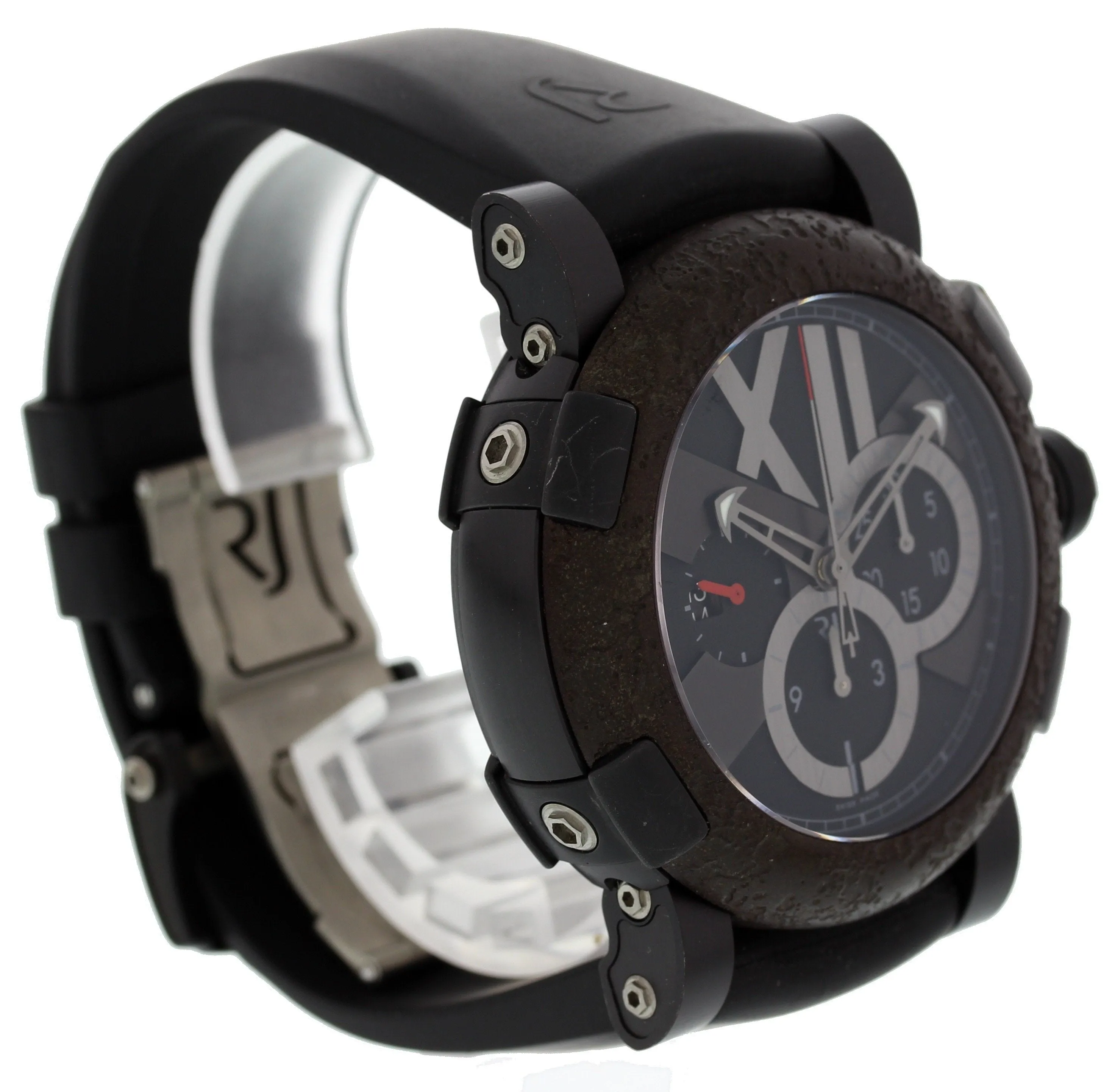 Romain Jerome Titanic DNA CH.T.OXY3.BBBB.00.BB Black Satin-Finished SS