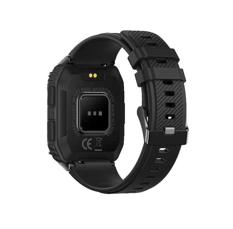 Rugged Smart Watch Large Dial for Men Android Compatible