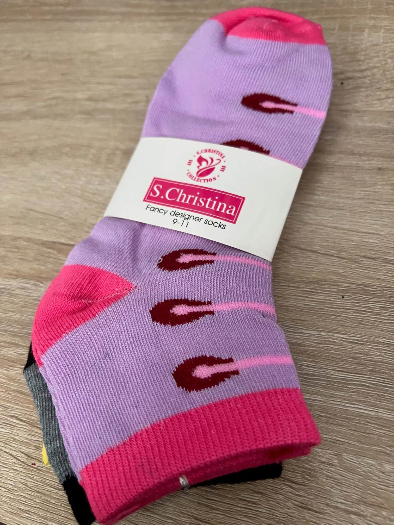 S. Christine Designer Series Ankle Sport Socks