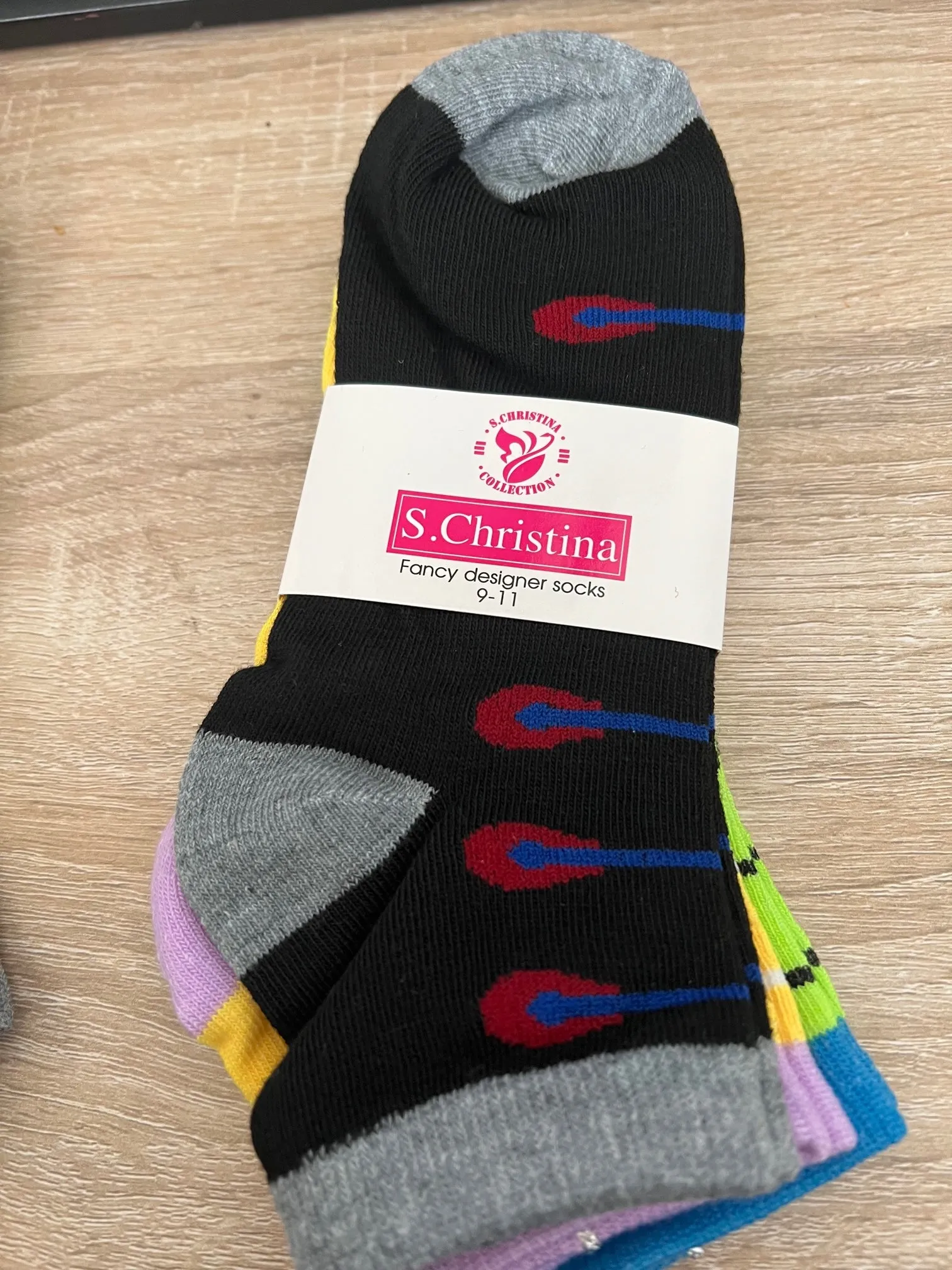 S. Christine Designer Series Ankle Sport Socks