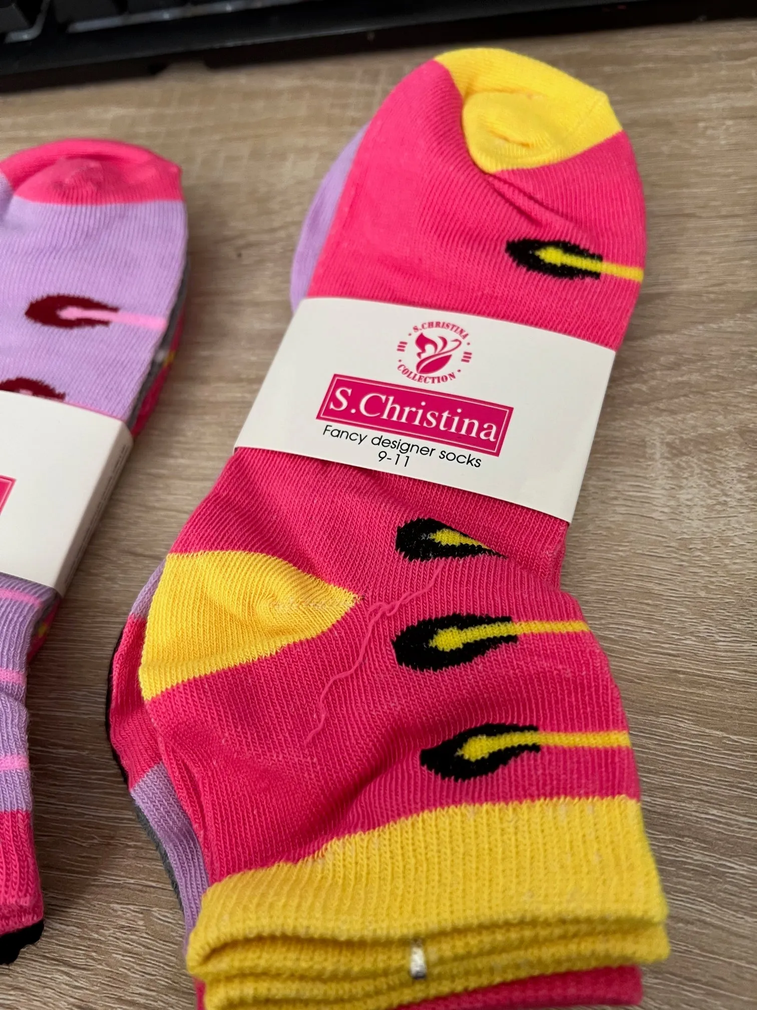 S. Christine Designer Series Ankle Sport Socks