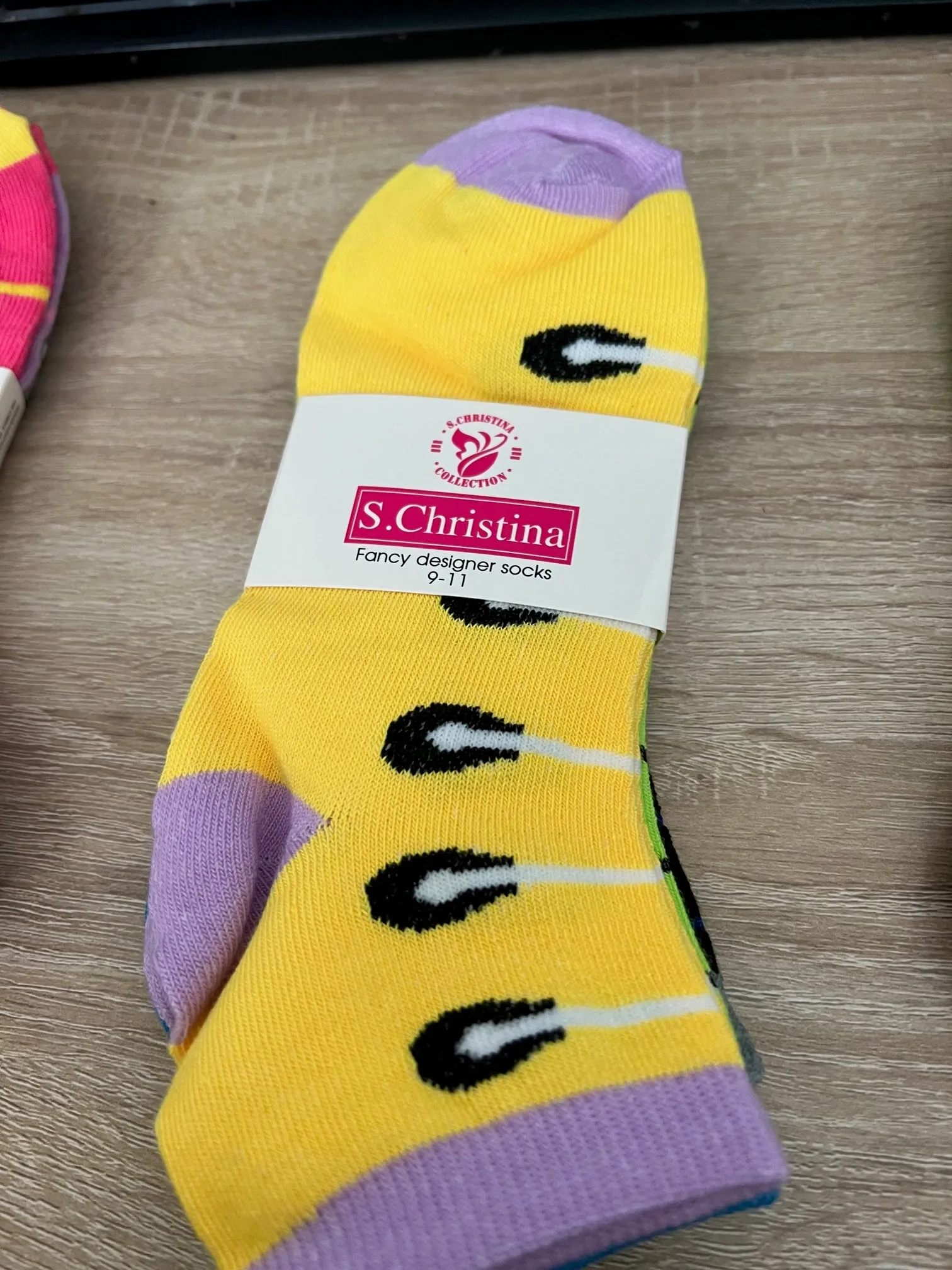 S. Christine Designer Series Ankle Sport Socks