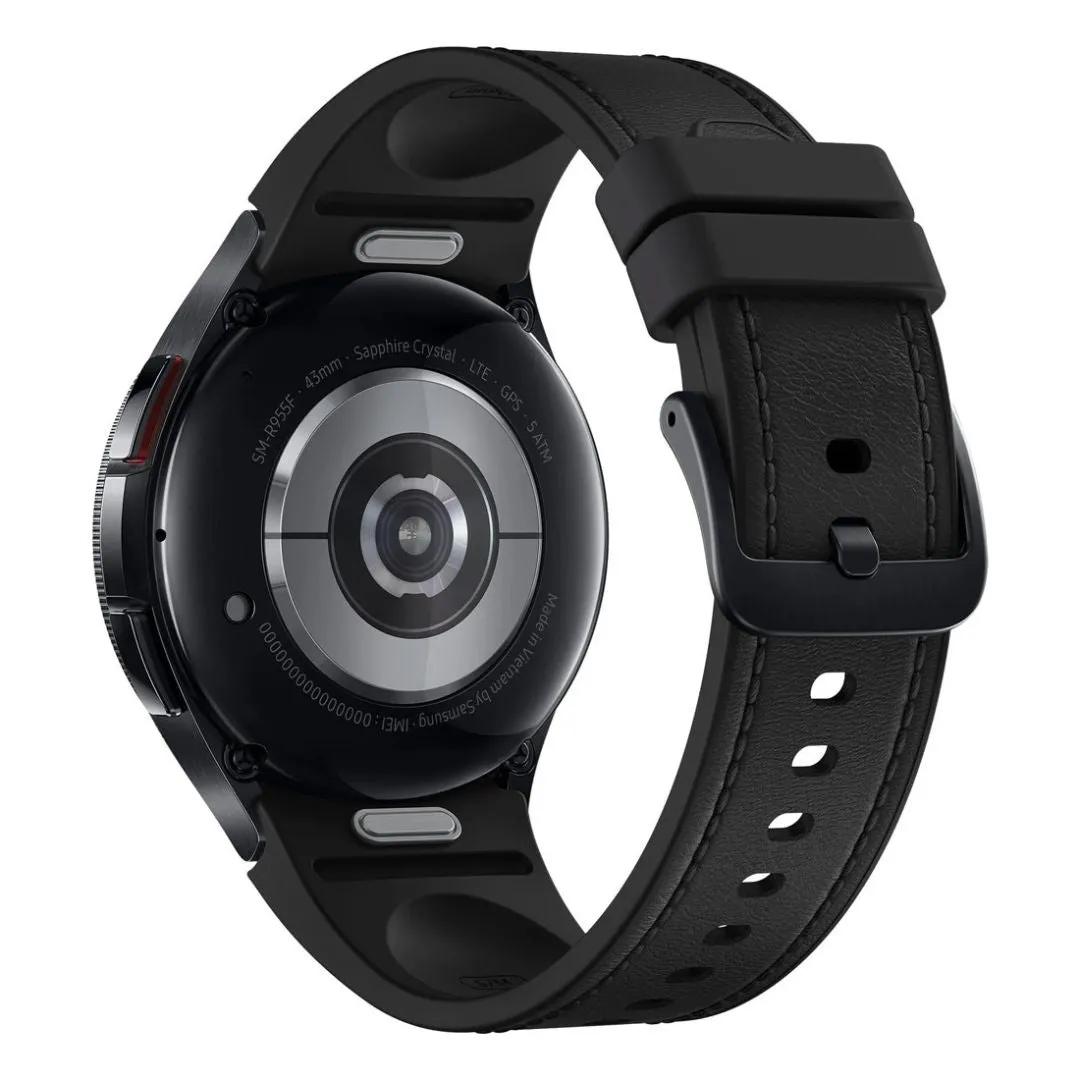 Samsung Galaxy Watch6 Classic 43mm LTE - Black (Opened Never Used)
