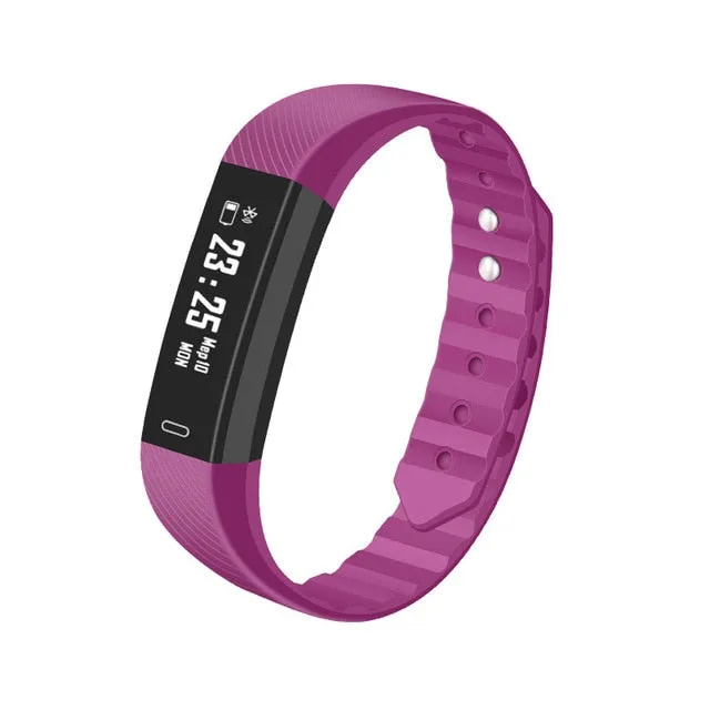 Schnoah Pedometer Smart Watch men women Time Date Display Wrist Watch Step Counter Montre Bluetooth Connection Clock pk Fitbits