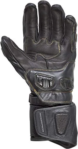 ScorpionExo SG3 MKII Men's Long Gauntlet Sport Gloves (Black, X-Large)