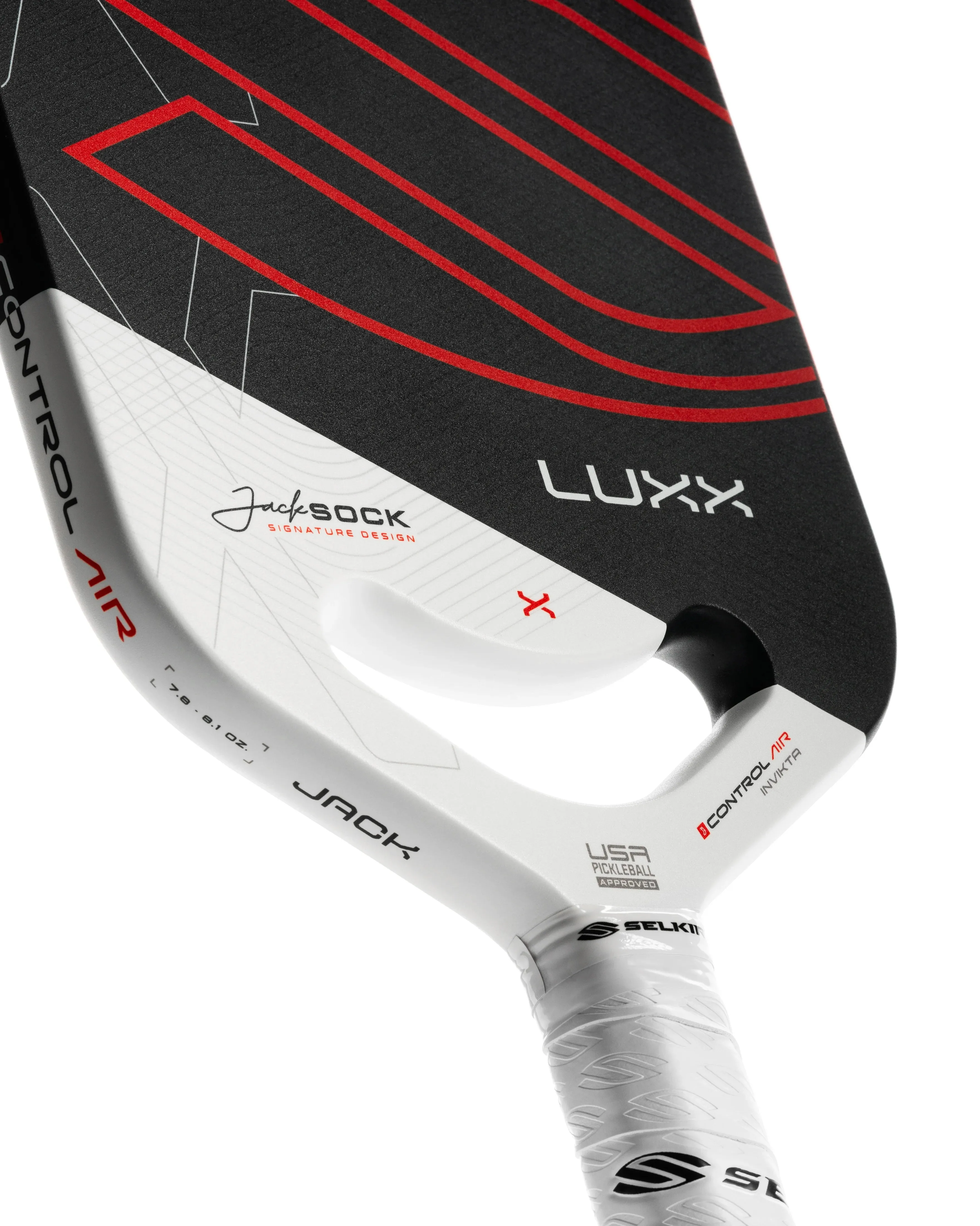 Selkirk Luxx Control Air Invikta Jack Socks Signature Paddle