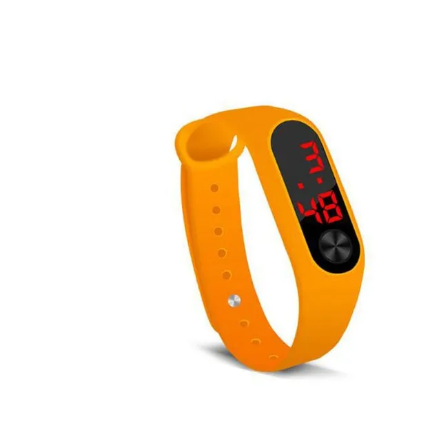 Senior LED Digital Display Men Women Fashion Sport Watches Boy Girl Outdoor Silica gel Bracelet Watch Children Wristwatch Montre