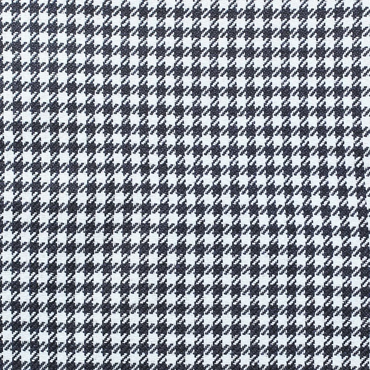 Set of 2 Yellow and Black Houndstooth Pillow Covers