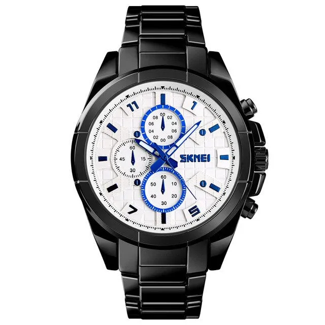 Skmei Smart Waterproof Watch Men Sleep Tracker Quartz Man Relogio Fashion Business Montre Homme  SOS Watches Mens For Valentine