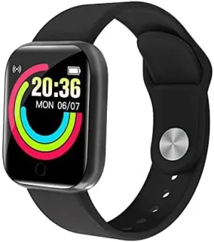 Smart Watch, Fitness Tracker with Heart Rate Monitor, Activity Tracker with 1.3 Inch Touch Screen,Waterproof,Sleep Monitor,Activity Tracker Pedometer for Women and Men,for iPhone Android (Black)