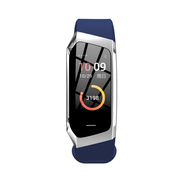 Smart Watch Men Women Sports Band Fitness Bracelet Tracker Smartband Blood Pressure Waterproof Smartwatch Sport Men's Wristwatch
