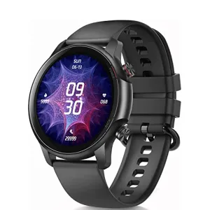 Smart Watch, SKMEI Smartwatch with Fitness Tracker, IP68 Waterproof Activity Tracker with Heart Rate Monitor, Step Counter, Blood Pressure, Compatible for Android & iOS Phones (Black)