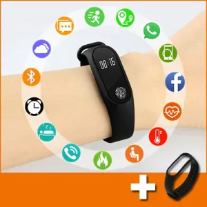 Sport Smart Watch Children Watches Kids For Girls Boys Wrist Clock Electronic LED Digital Child Wristwatch With Another Strap