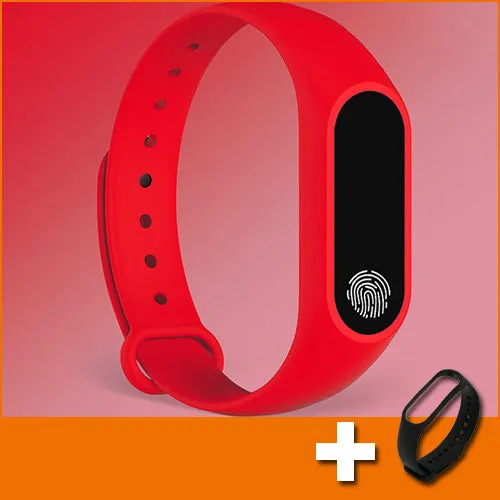 Sport Smart Watch Children Watches Kids For Girls Boys Wrist Clock Electronic LED Digital Child Wristwatch With Another Strap