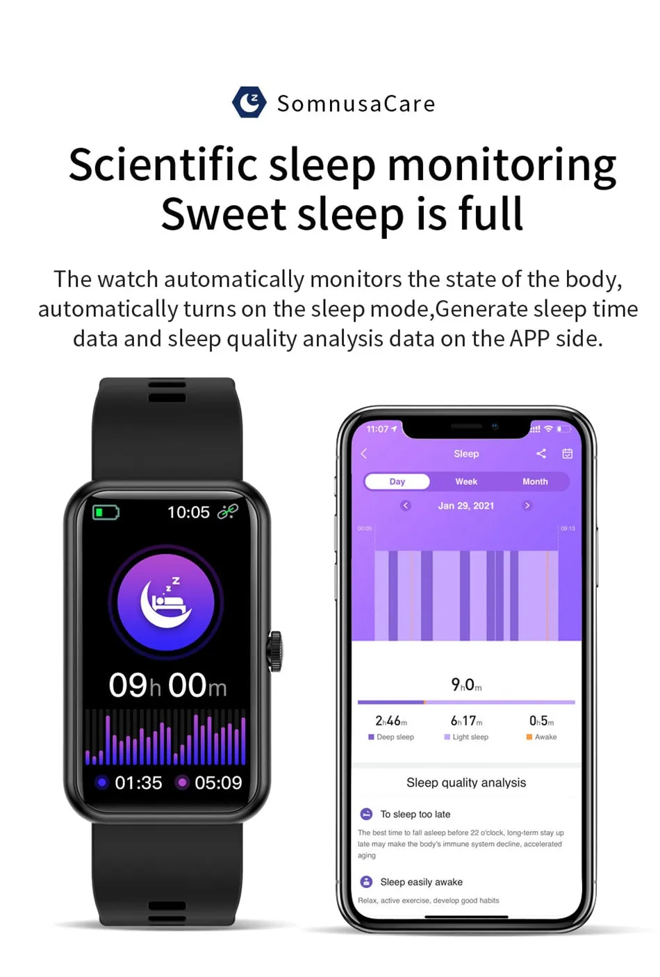 Sport Women Smart Watch For Huawei Smart Bracelet Exercise Men Blood Pressure Heart Rate IP68 Waterproof Ladies Smartwatch