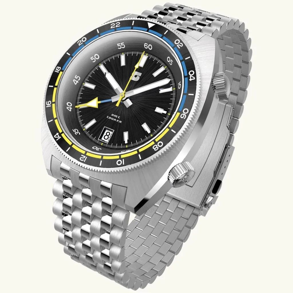 Straton Tourer GMT (Black) - Swiss&nbsp;Mvmt