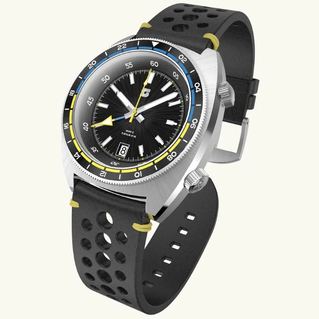 Straton Tourer GMT (Black) - Swiss&nbsp;Mvmt