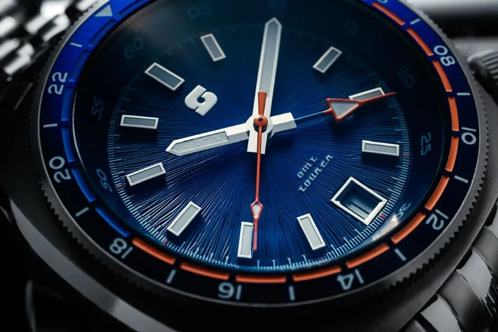 Straton Tourer GMT (Blue) - Swiss&nbsp;Mvmt