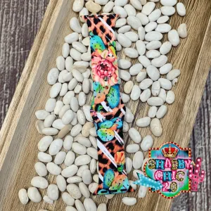 Succulent and Leopard Print Watchbands