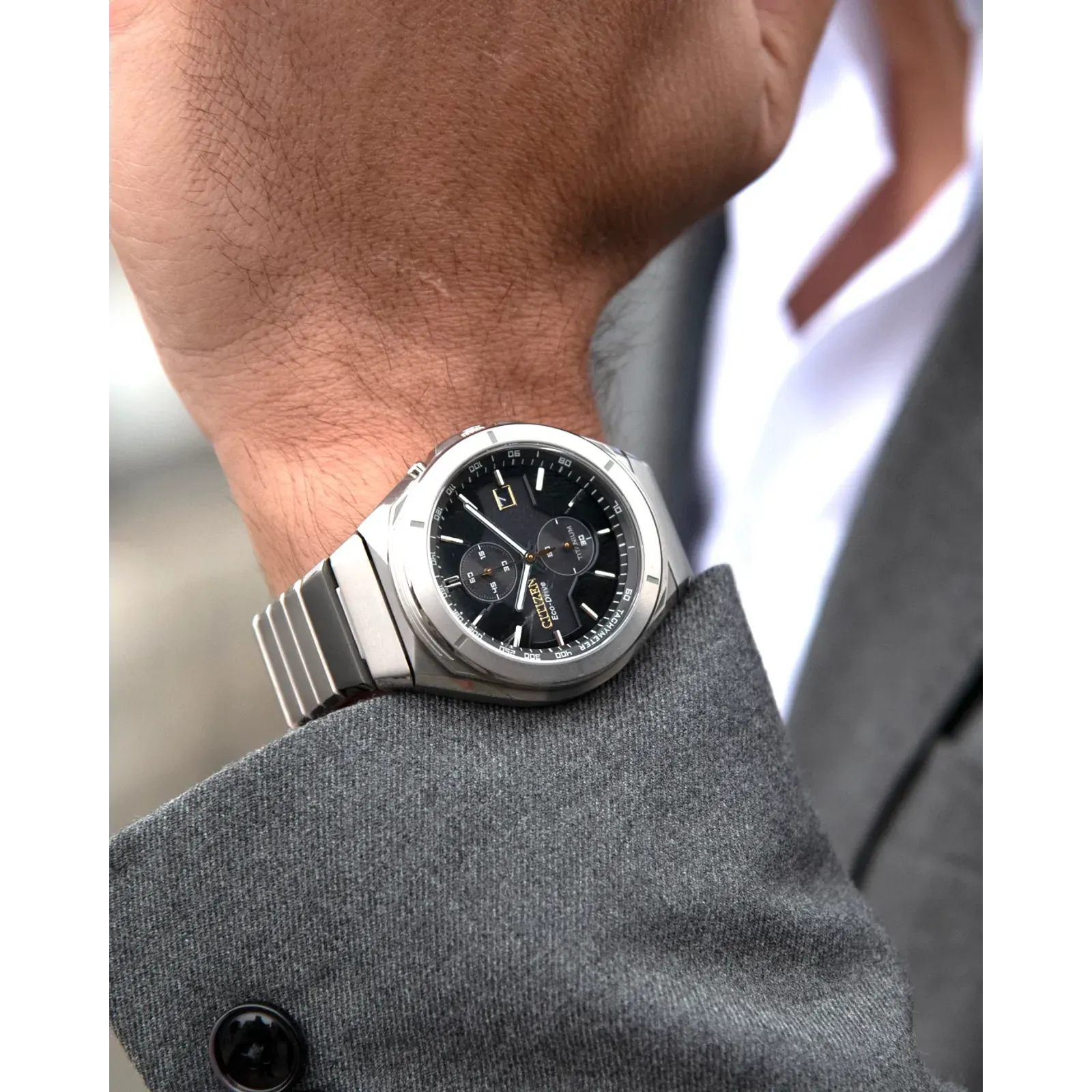 Super Titanium Armor by Citizen (Serial No.: CA7058-55E)