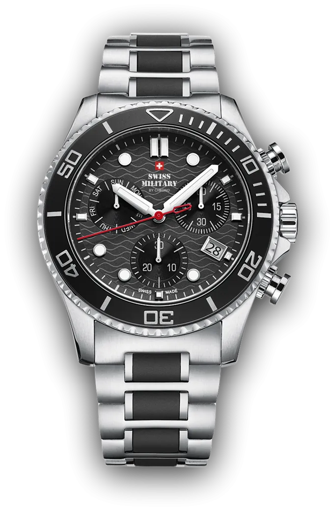 SWISS MILITARY BY CHRONO SM34051.01 MEN WATCH