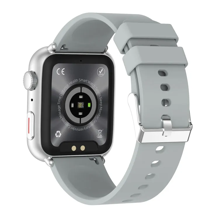 T92 1.81 inch IPS Square Screen Smart Watch, Heart Rate / Blood Oxygen / Blood Pressure(Grey)