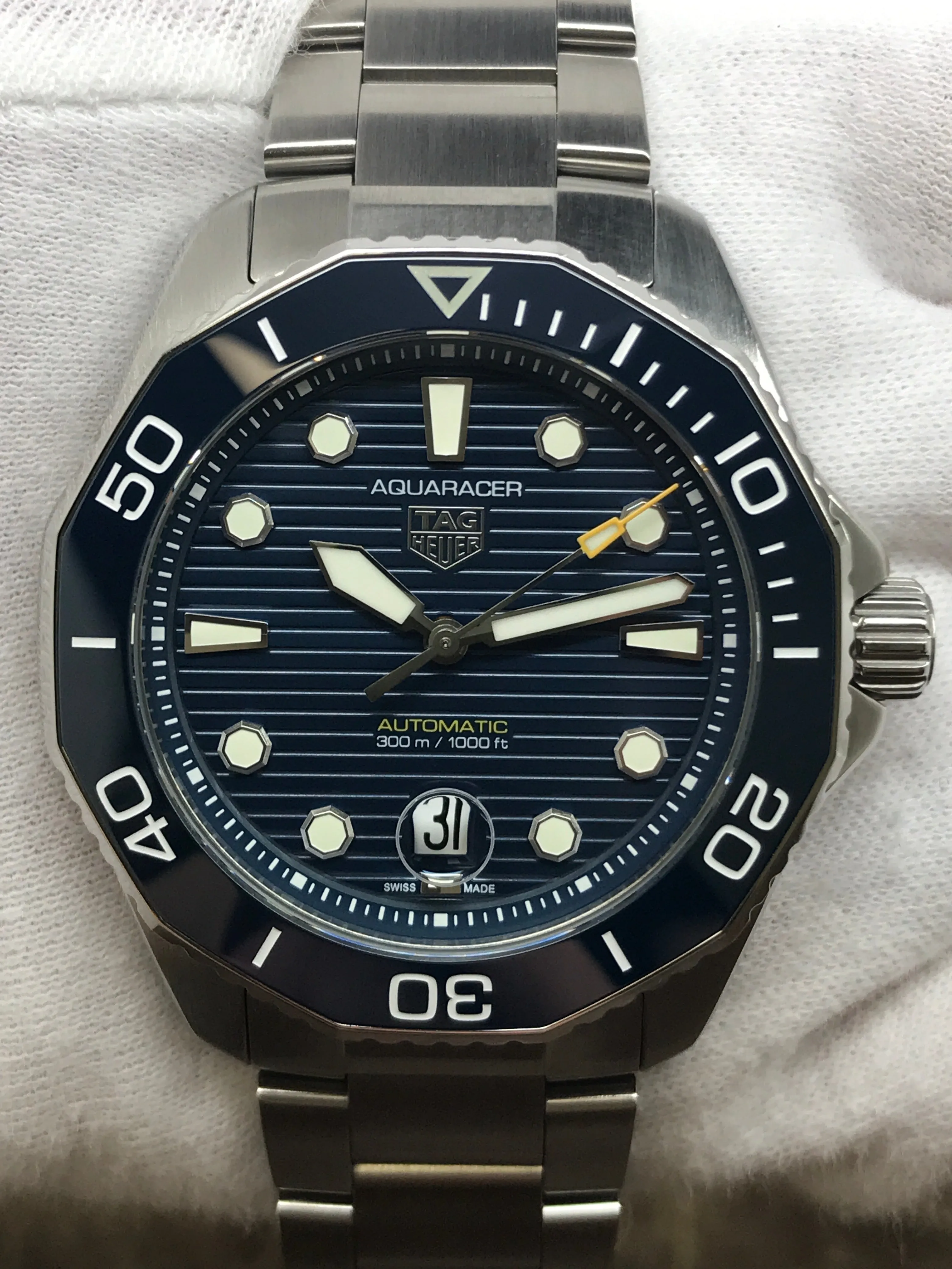 TAG Heuer Aquaracer 300M Professional WBP201B.BA0632 Blue Dial Automatic Men's Watch