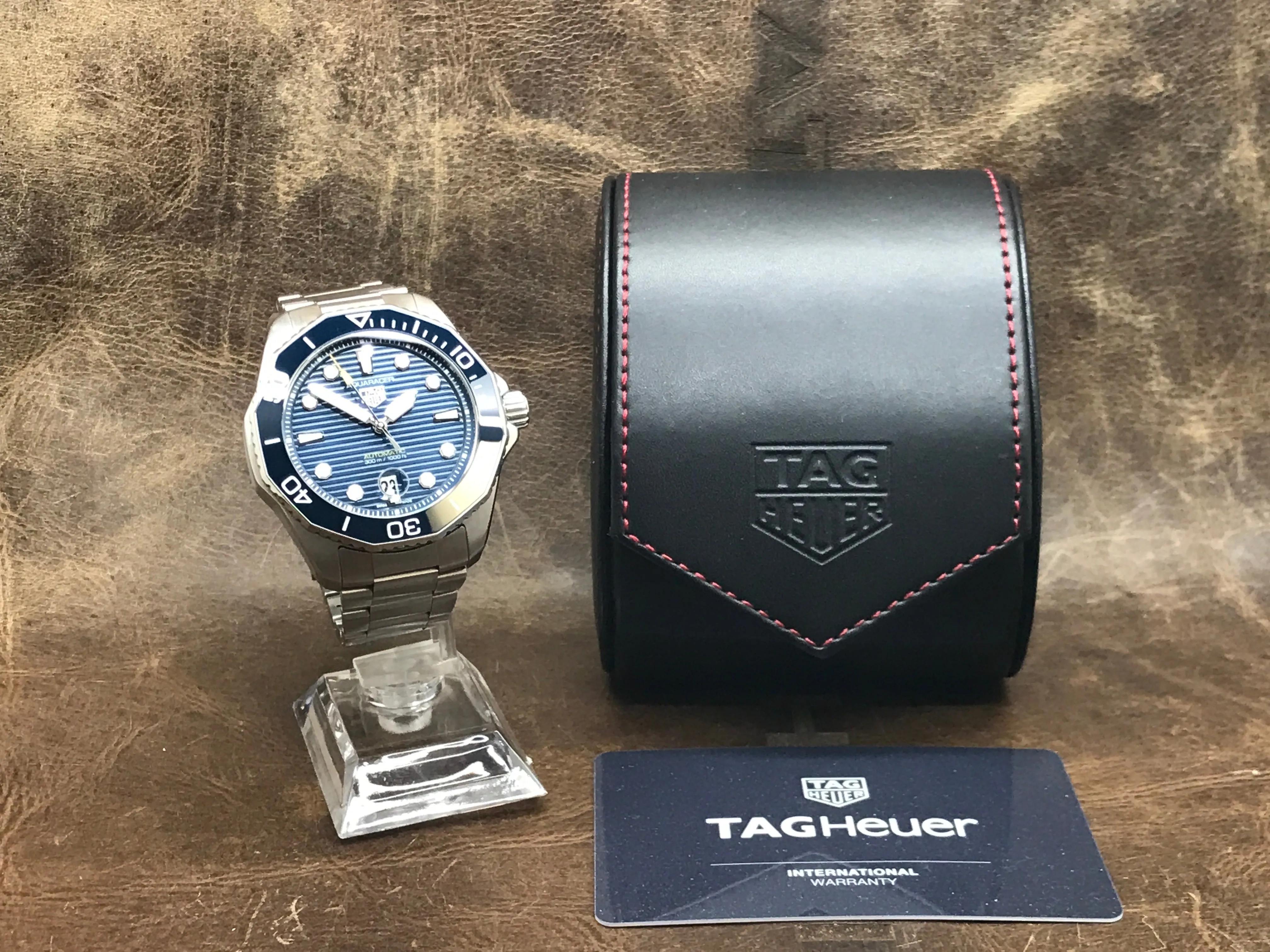 TAG Heuer Aquaracer 300M Professional WBP201B.BA0632 Blue Dial Automatic Men's Watch