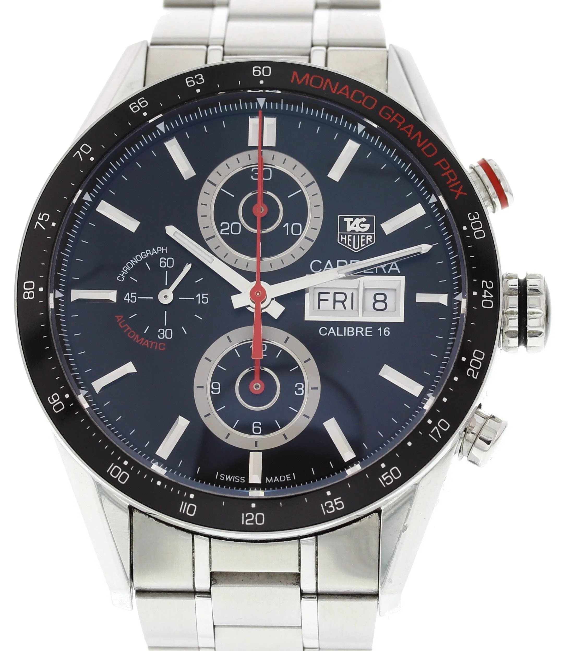 TAG Heuer Carrera Monaco Grand Prix Stainless Steel CV2A1F