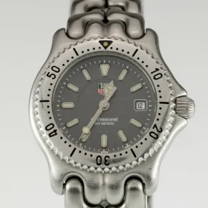 Tag Heuer Pro Ladies Stainless Steel Quartz Watch Gray Dial WG1313