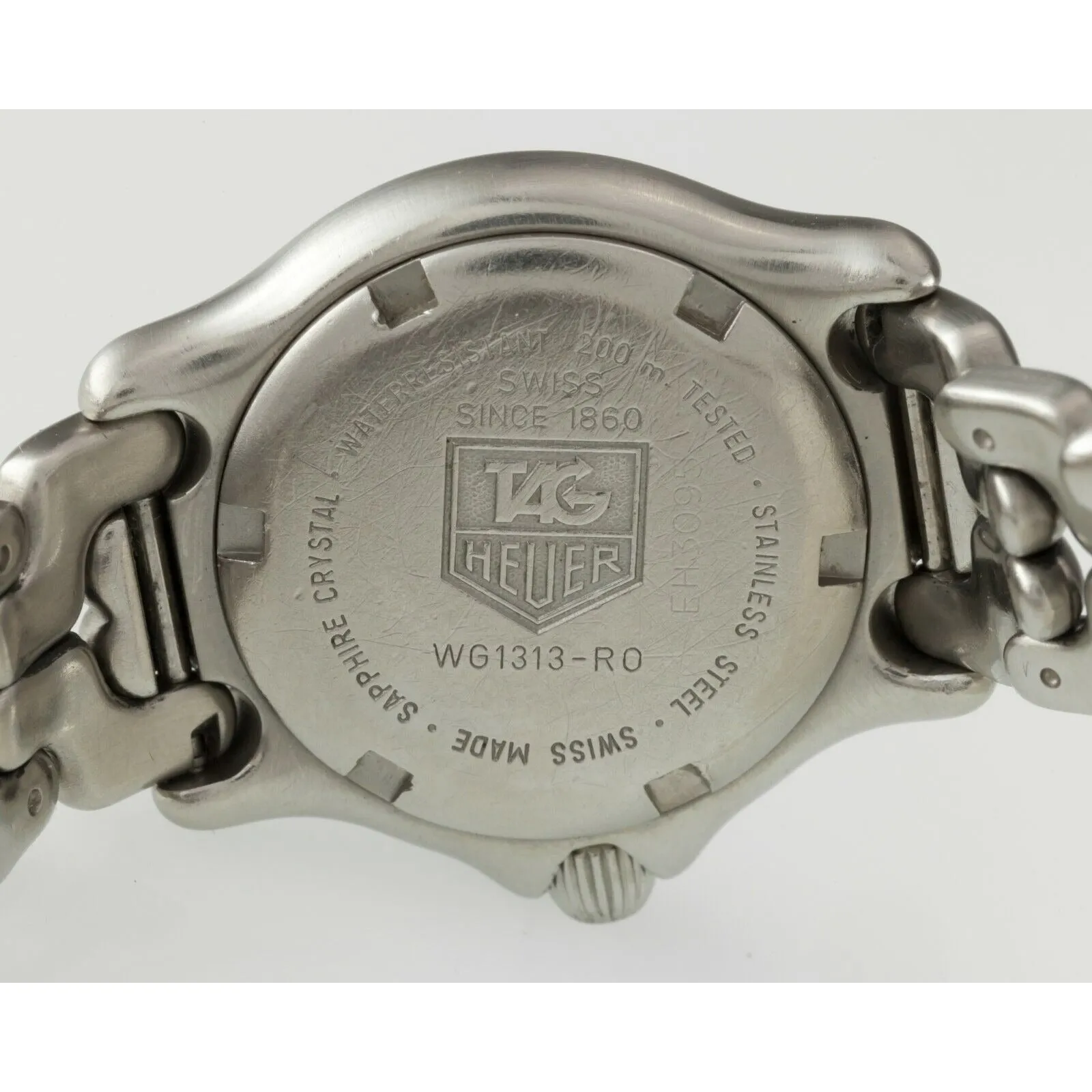 Tag Heuer Pro Ladies Stainless Steel Quartz Watch Gray Dial WG1313