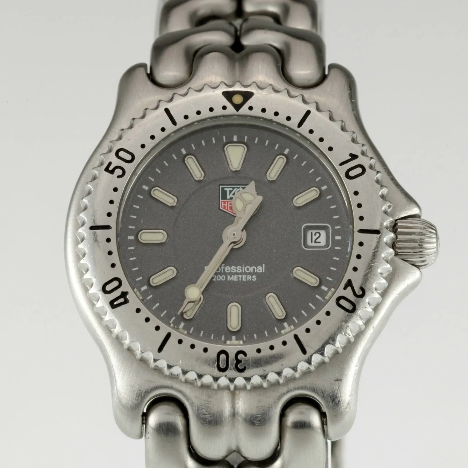 Tag Heuer Pro Ladies Stainless Steel Quartz Watch Gray Dial WG1313