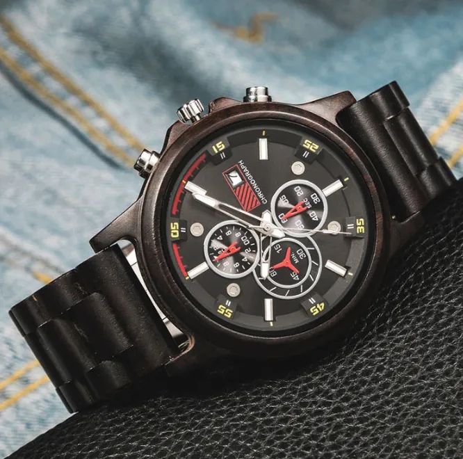 The Capitol - Black / Chronograph