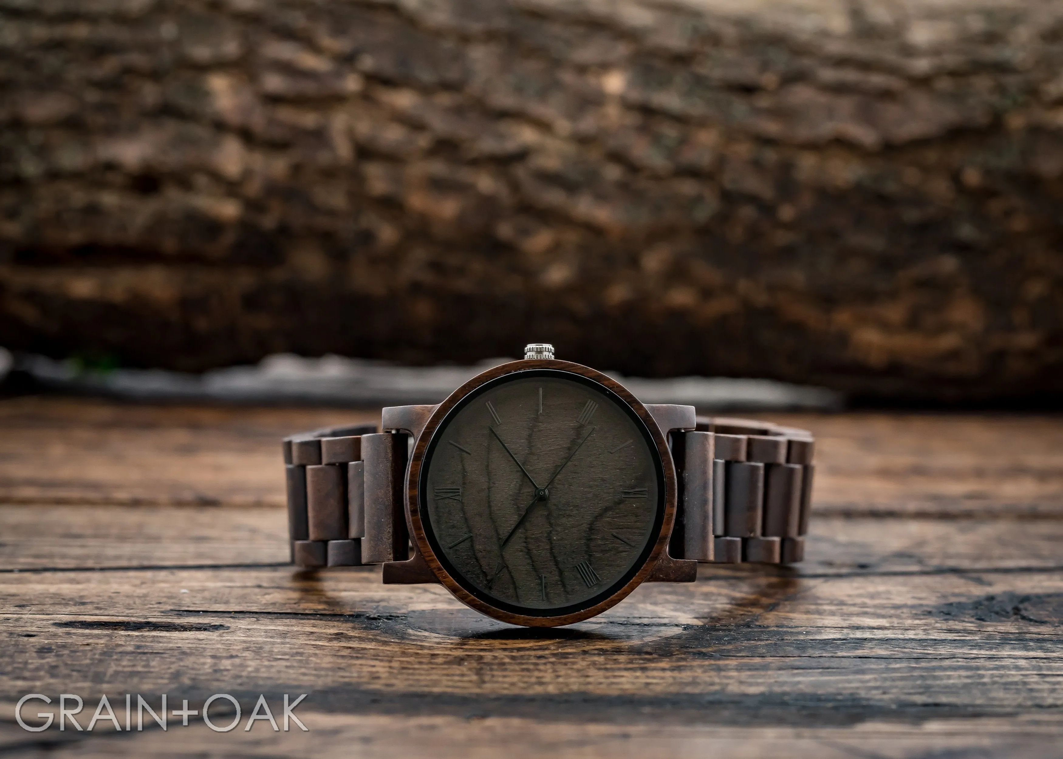 The Cedric Ebony | Wood Watches