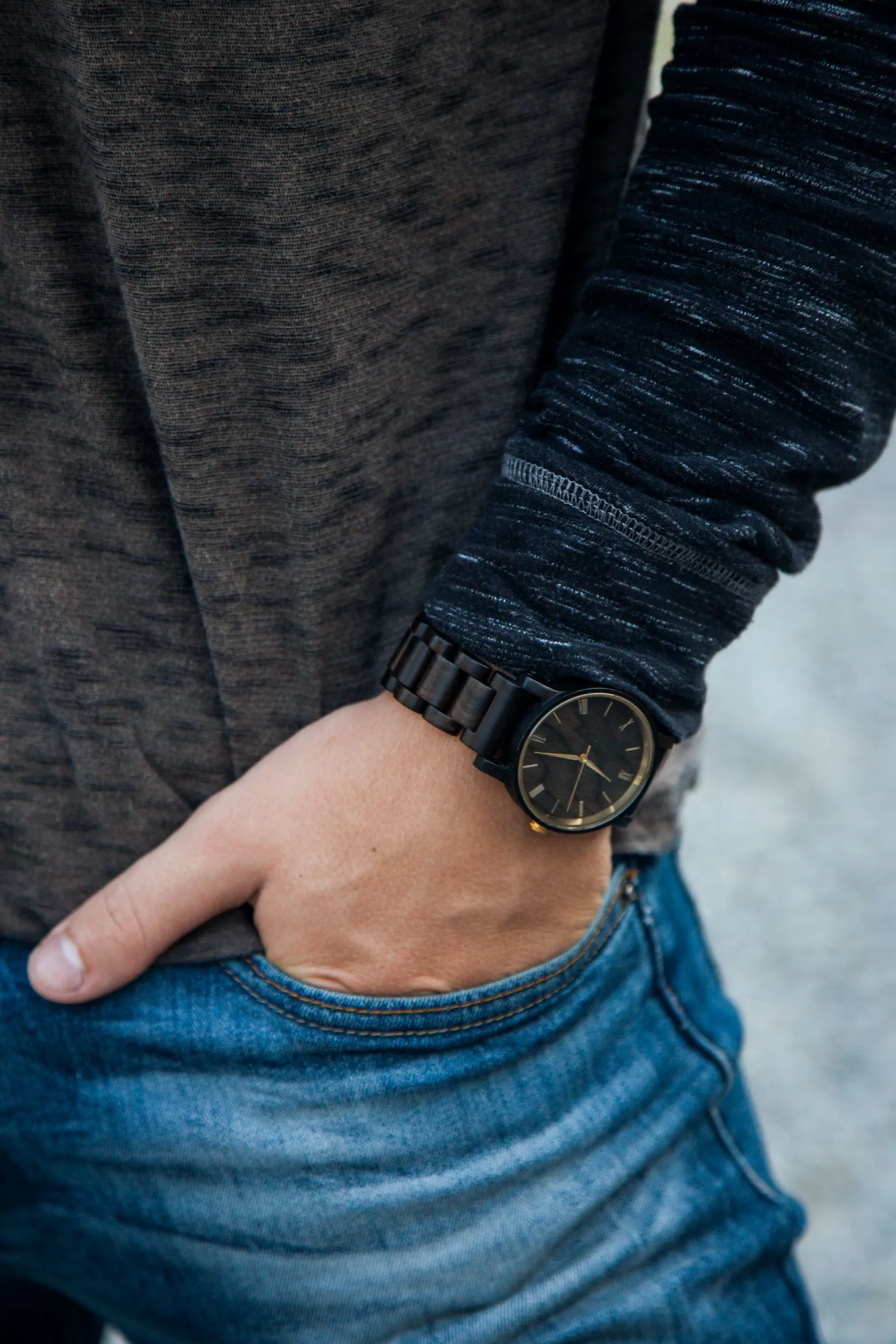 The Cedric Gold | Wood Watch