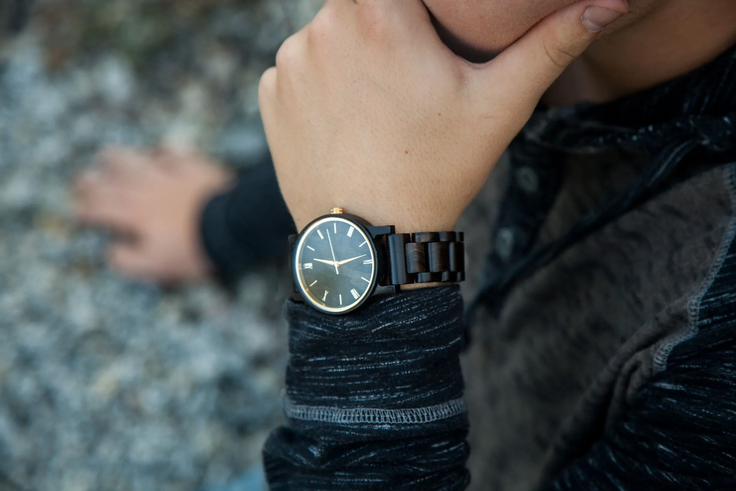 The Cedric Gold | Wood Watch