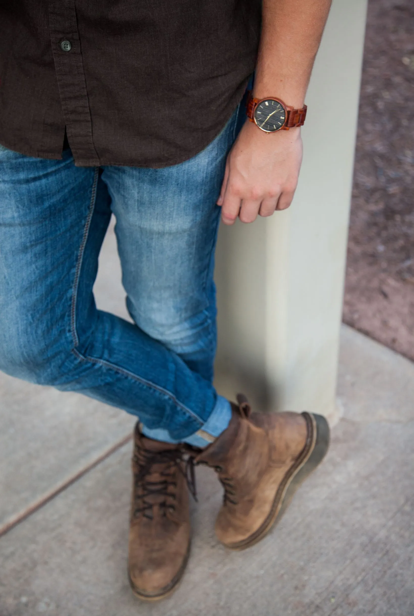 The Cedric Sandalwood | Wood Watch